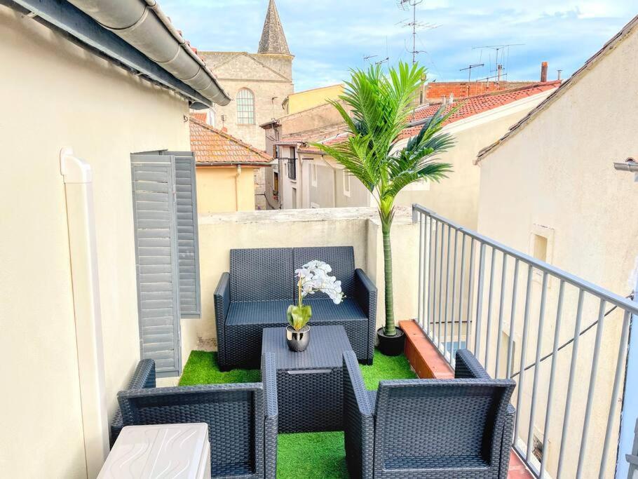 Studio Cosy - 2 Pers - Beziers - Centre - Terrasse - Clim Exterior foto